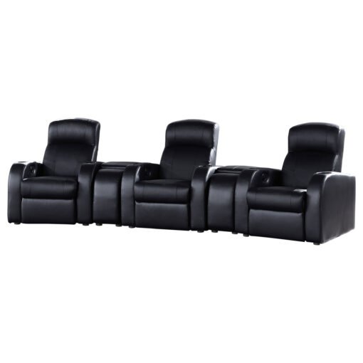 Cyrus 5-piece Upholstered Home Theater Seating - Image 2
