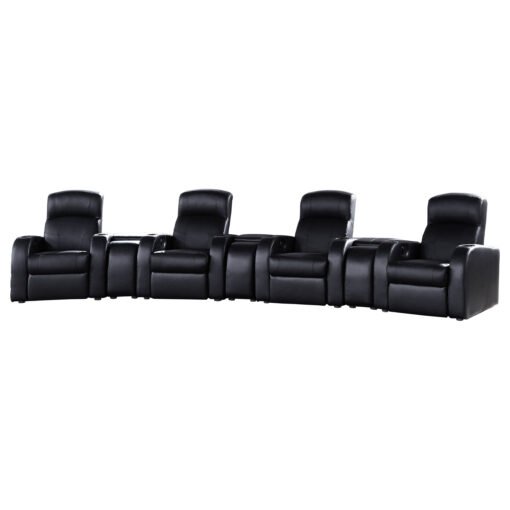 Cyrus 7-piece Upholstered Home Theater Seating - Image 2