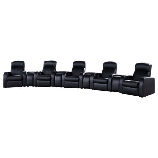 Cyrus 9-piece Upholstered Home Theater Seating - Image 2