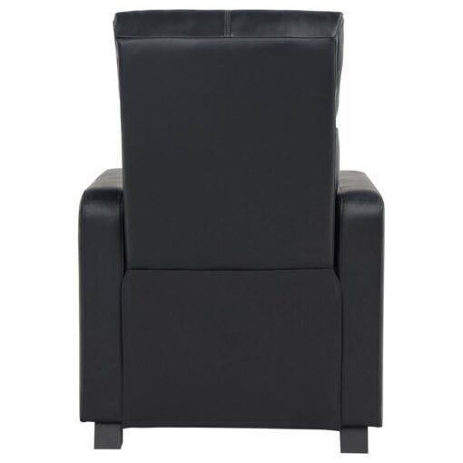 Toohey Upholstered Tufted Recliner Living Room Set Black - Image 9