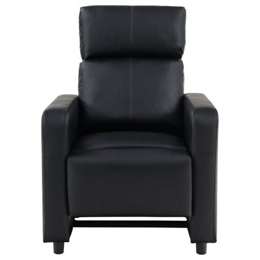 Toohey Upholstered Tufted Recliner Living Room Set Black - Image 7