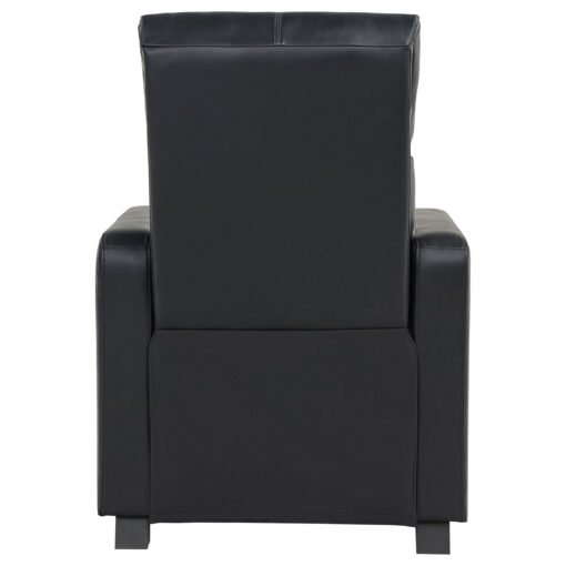 Toohey Upholstered Tufted Recliner Living Room Set Black - Image 9
