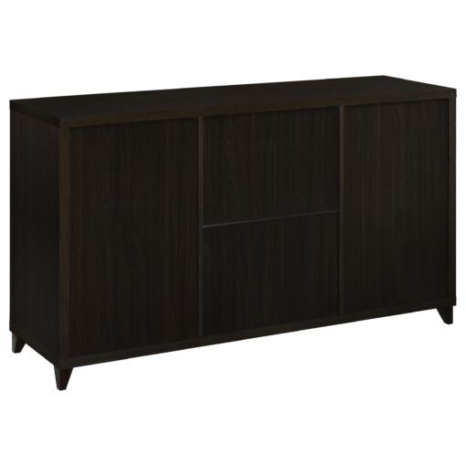 Lewes 2-door Engineered Wood 60-inch TV Stand Cappuccino - Image 6