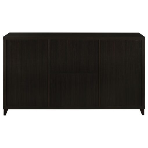 Lewes 2-door Engineered Wood 60-inch TV Stand Cappuccino - Image 7