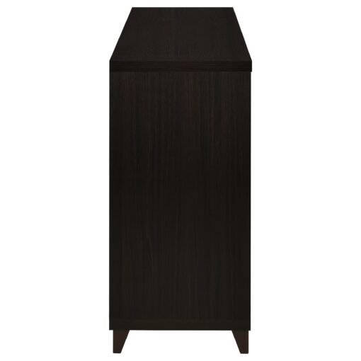 Lewes 2-door Engineered Wood 60-inch TV Stand Cappuccino - Image 8