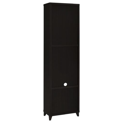 Lewes 4-shelf Engineered Wood Media Tower Cappuccino - Image 6