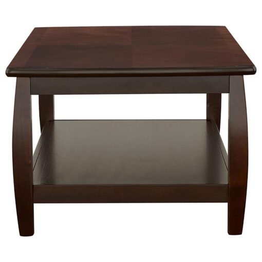 Dixon 3-piece Rectangular Wood Coffee Table Set Espresso - Image 6