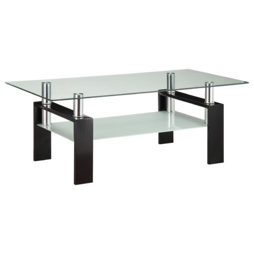 Dyer 3-piece Rectangular Coffee and End Table Set Black - Image 4