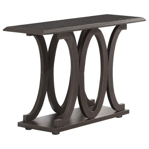 Shelly Engineered Wood Entryway Console Table Cappuccino - Image 2