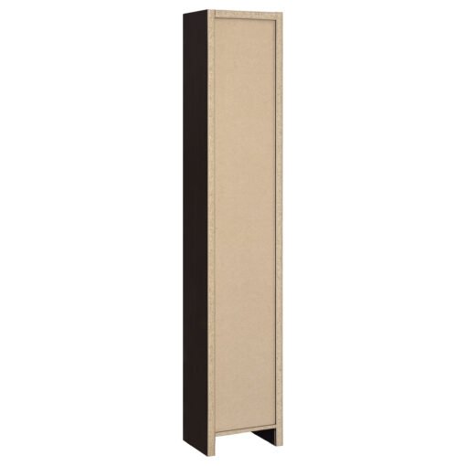 Eliam 71-inch 8-shelf Bookcase Cappuccino - Image 5