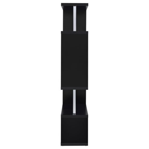 Hoover 63-inch 5-shelf Bookshelf Black - Image 9