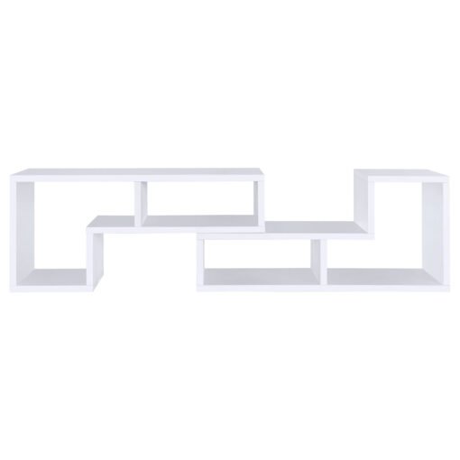 Velma Multipurpose TV Stand and Bookshelf White - Image 15