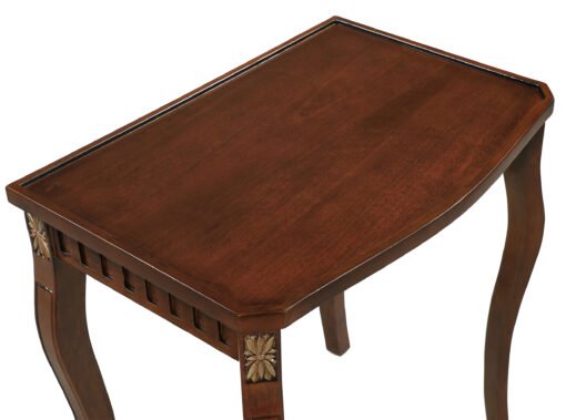 Daphne 3-piece Rectangular Wood Nesting Table Set Warm Brown - Image 3