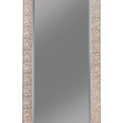 Rollins 32 x 66 Inch Rectangular Floor Mirror Silver