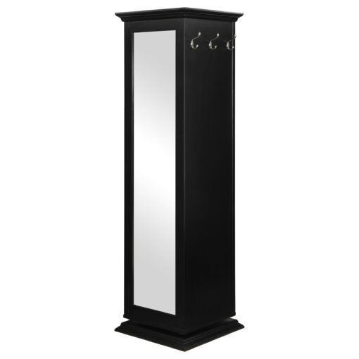 Robinsons Swivel Accent Cabinet with Cork Board Black - Image 4