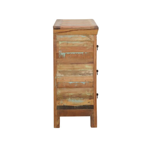 Harper 4-drawer Solid Reclaimed Wood Accent Cabinet Brown - Image 5