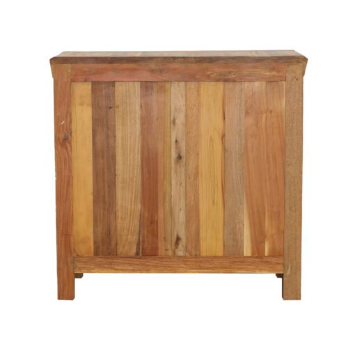 Harper 4-drawer Solid Reclaimed Wood Accent Cabinet Brown - Image 6