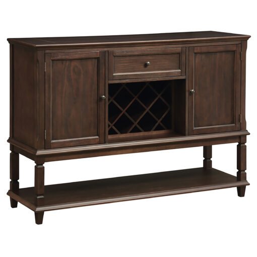 Parkins 2-door Sideboard Buffet Cabinet Rustic Espresso - Image 2