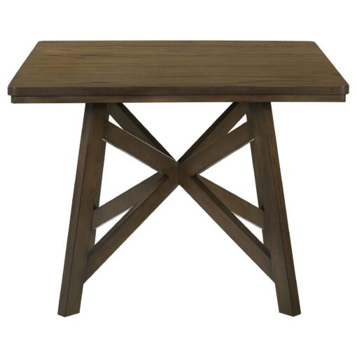 Canfield 47-inch Square Counter Height Dining Table Brown - Image 3