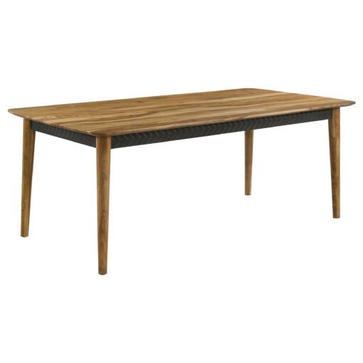 Partridge Rectangular 80-inch Dining Table Natural Sheesham - Image 2