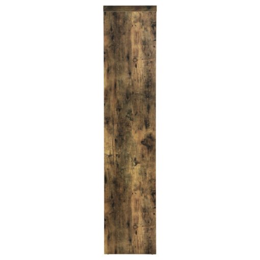 Belvedere 5-shelf Home Bar Table Wine Storage Rustic Nutmeg - Image 5