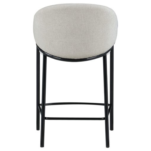 Chadwick Fabric Upholstered Counter Chair Beige (Set of 2) - Image 8