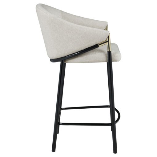 Chadwick Fabric Upholstered Counter Chair Beige (Set of 2) - Image 10