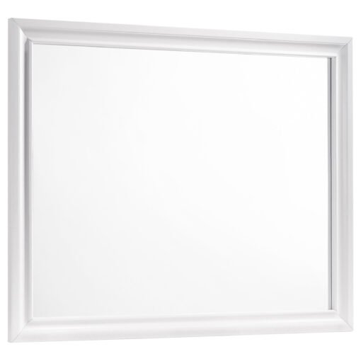 Barzini Dresser Mirror White - Image 2