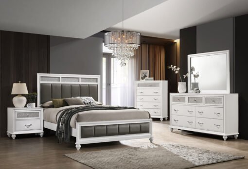 Barzini Dresser Mirror White - Image 6