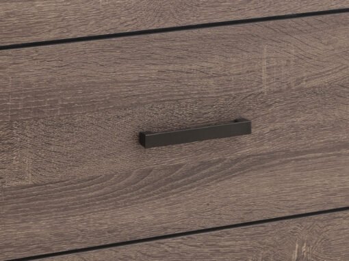 Brantford Wood Queen Storage Panel Bed Barrel Oak - Image 6