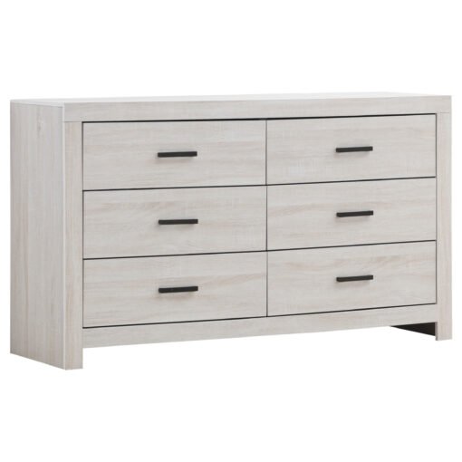 Brantford 5-piece Eastern King Bedroom Set Coastal White - Image 7