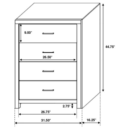 Brantford 5-piece Eastern King Bedroom Set Coastal White - Image 19