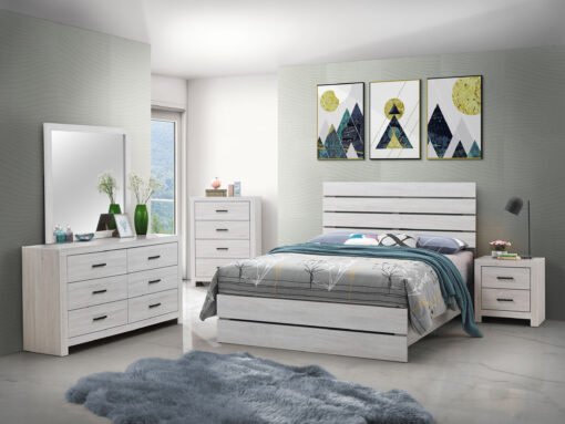 Brantford Dresser Mirror Coastal White - Image 7