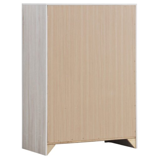 Brantford 4-drawer Bedroom Chest Coastal White - Image 6