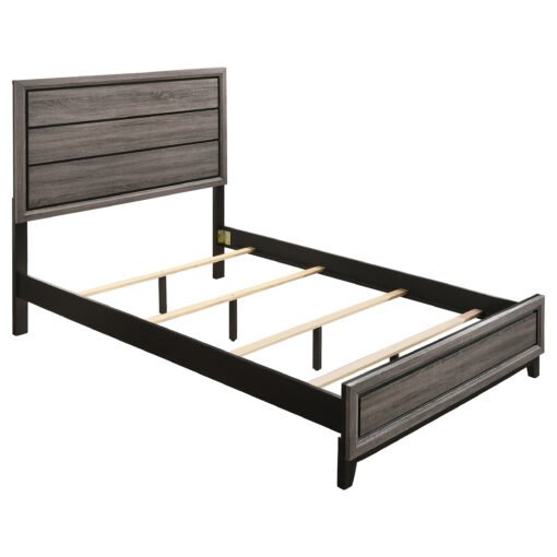 Watson Wood Queen Panel Bed Grey Oak - Image 2