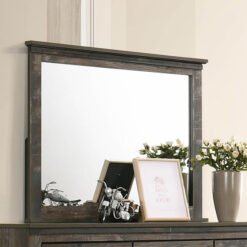 Ridgedale Dresser Mirror Weathered Brown
