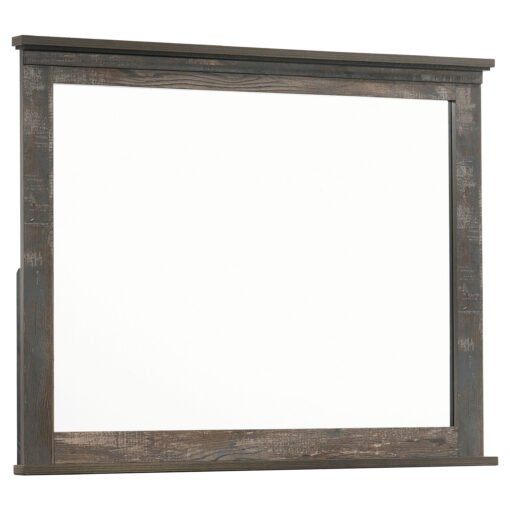 Ridgedale Dresser Mirror Weathered Brown - Image 2