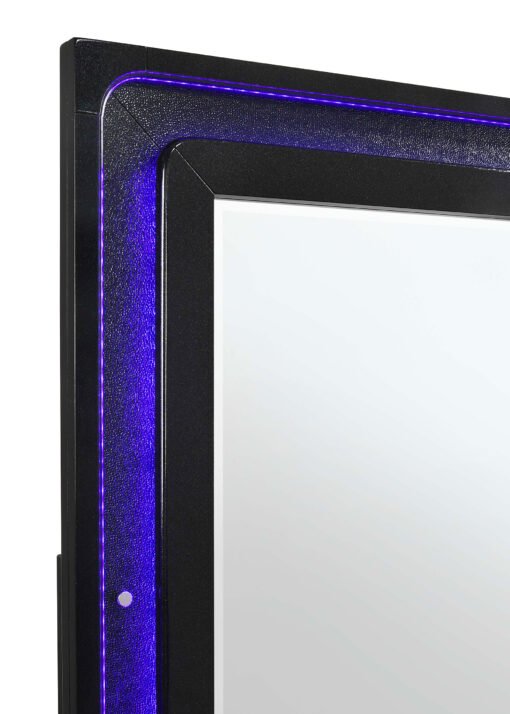 Penelope 6-drawer Dresser with Mirror Midnight Star - Image 5