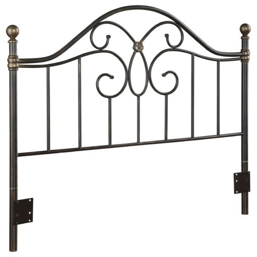 Bailey Metal Queen or Full Open Frame Headboard Black - Image 2