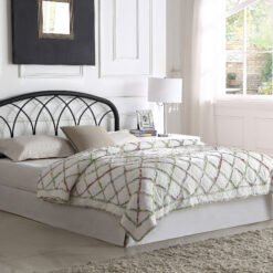 Anderson Metal Queen or Full Open Frame Headboard Black