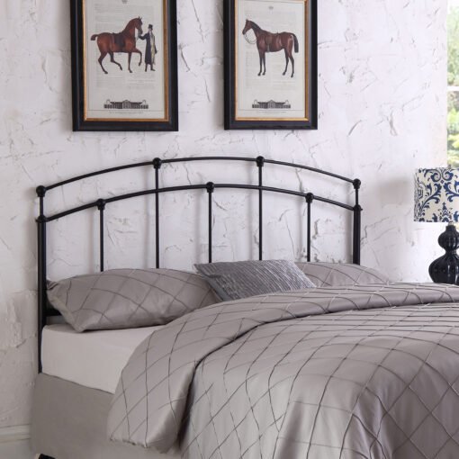 Bryant Metal Queen or Full Open Frame Headboard Black - Image 3