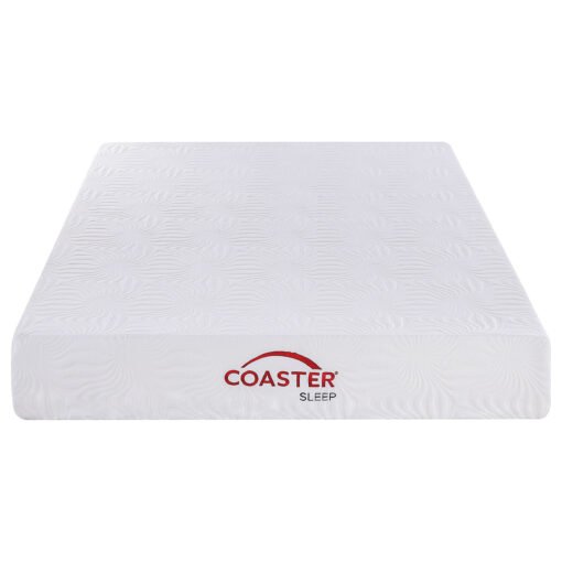 Key 10" Queen Memory Foam Mattress White - Image 3