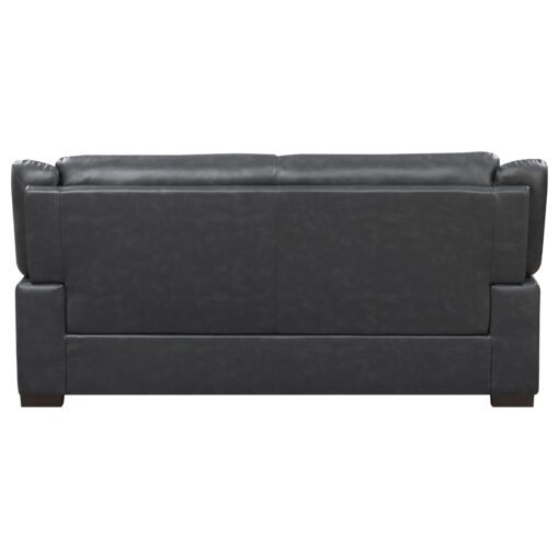 Arabella 2-piece Upholstered Padded Arm Sofa Set Grey - Image 4