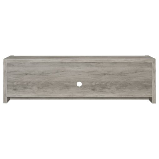 Burke 2-door Engineered Wood 71-inch TV Stand Grey Driftwood - Image 7