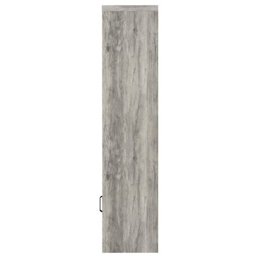 Burke 3-shelf Engineered Wood Media Tower Grey Driftwood - Image 5