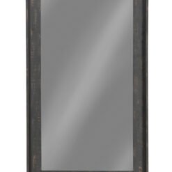 Cragen 47 x 83 Inch Wood Frame Floor Mirror Brown