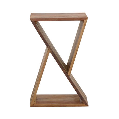Lily Solid Reclaimed Wood Accent Side Table Natural - Image 6