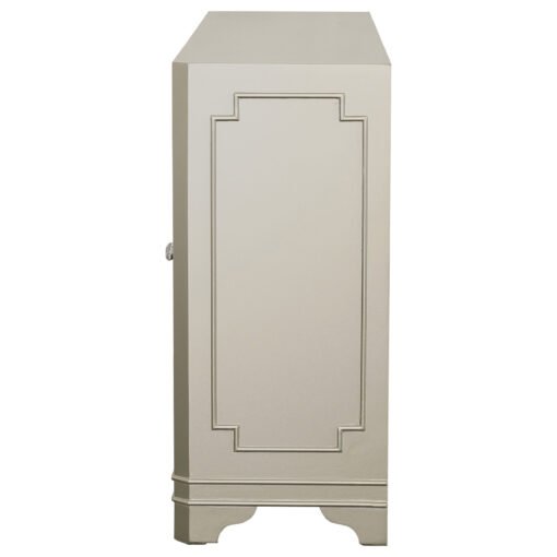 Toula 4-door Accent Cabinet Smoke and Champagne - Image 5