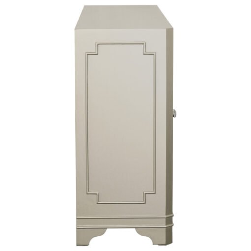 Toula 4-door Accent Cabinet Smoke and Champagne - Image 7