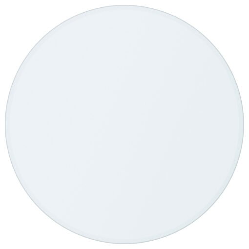 25-inch 8mm Round Clear Tempered Glass Top - Image 2